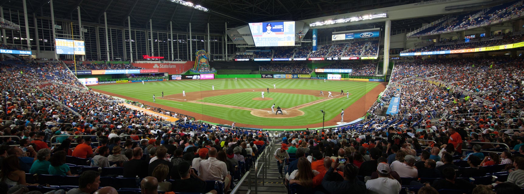Seat view from Home Plate Box B Third Base