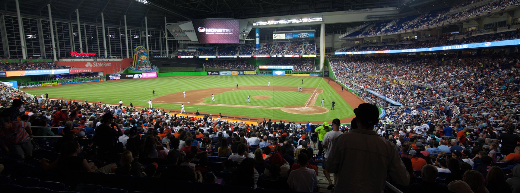Seat view from Home Plate Box B Third Base