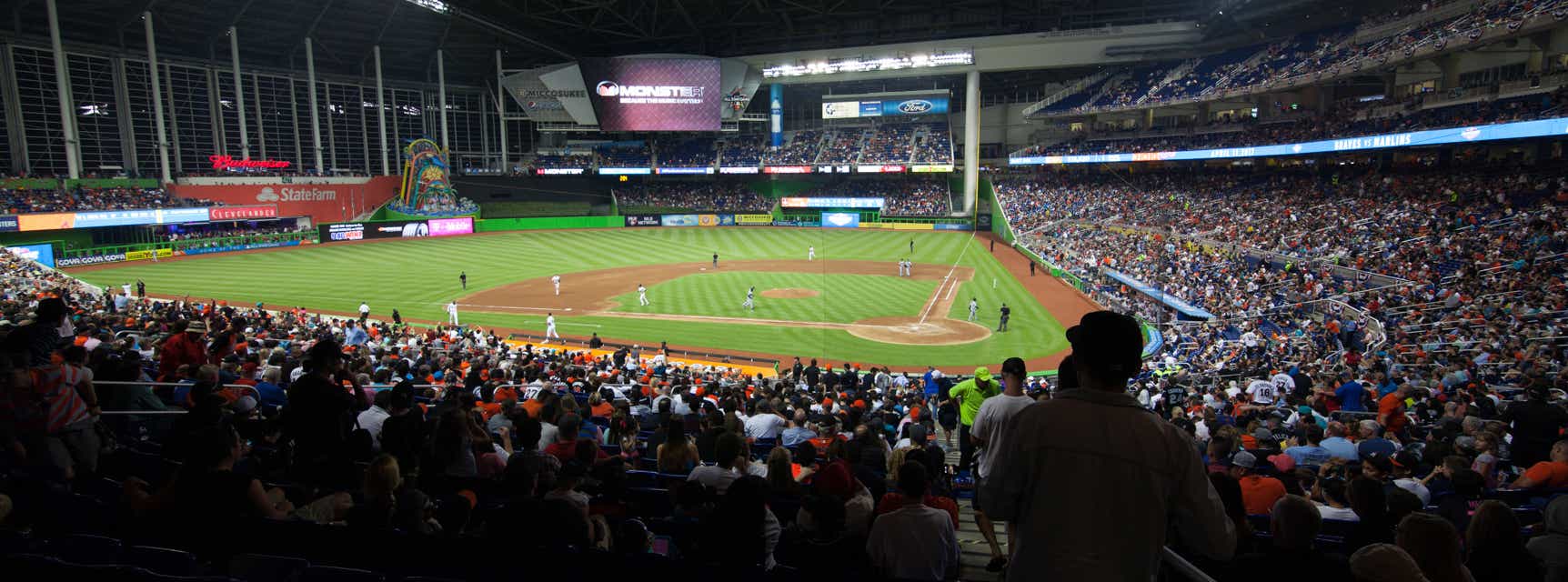 Seat view from Home Plate Box B Third Base