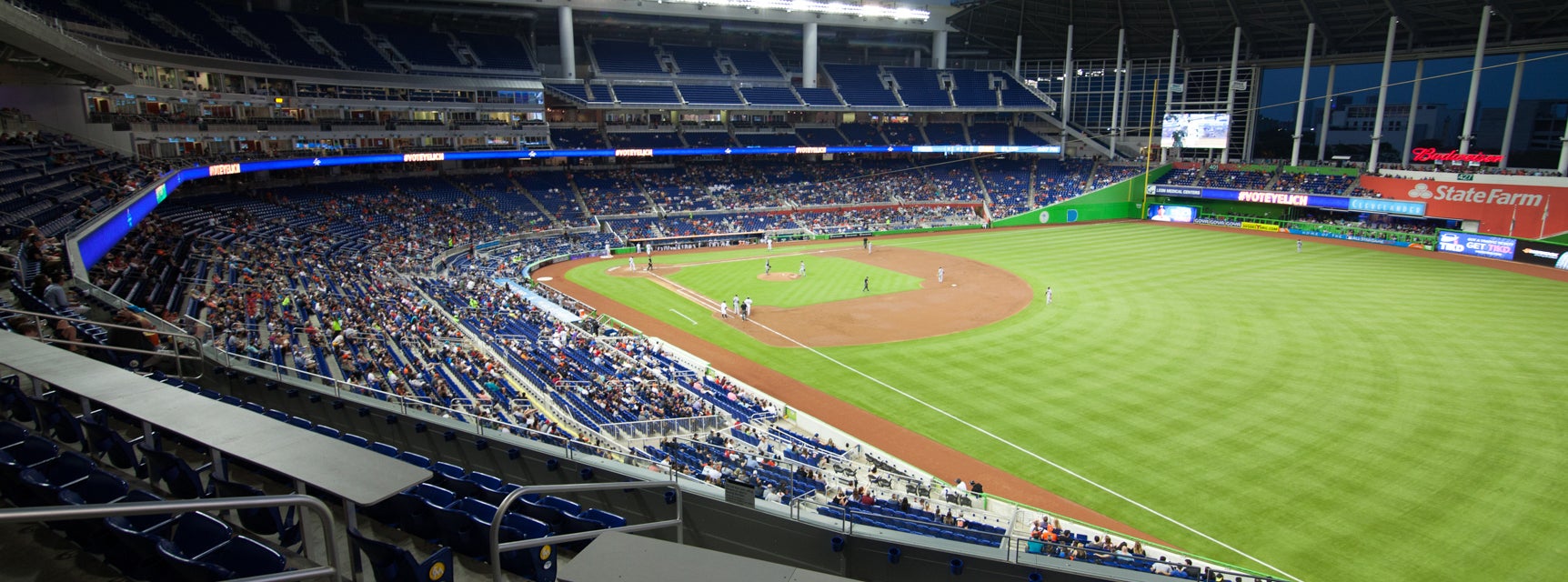Seat view from Legends First Base