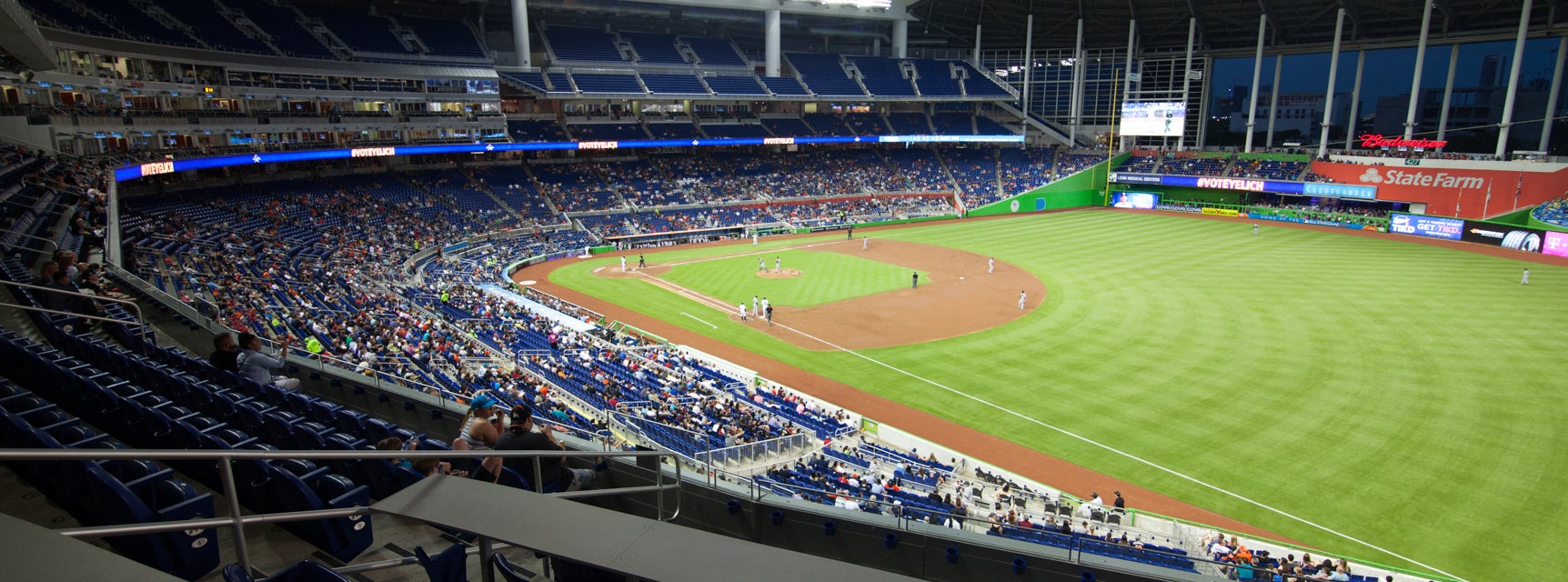 Seat view from Legends First Base