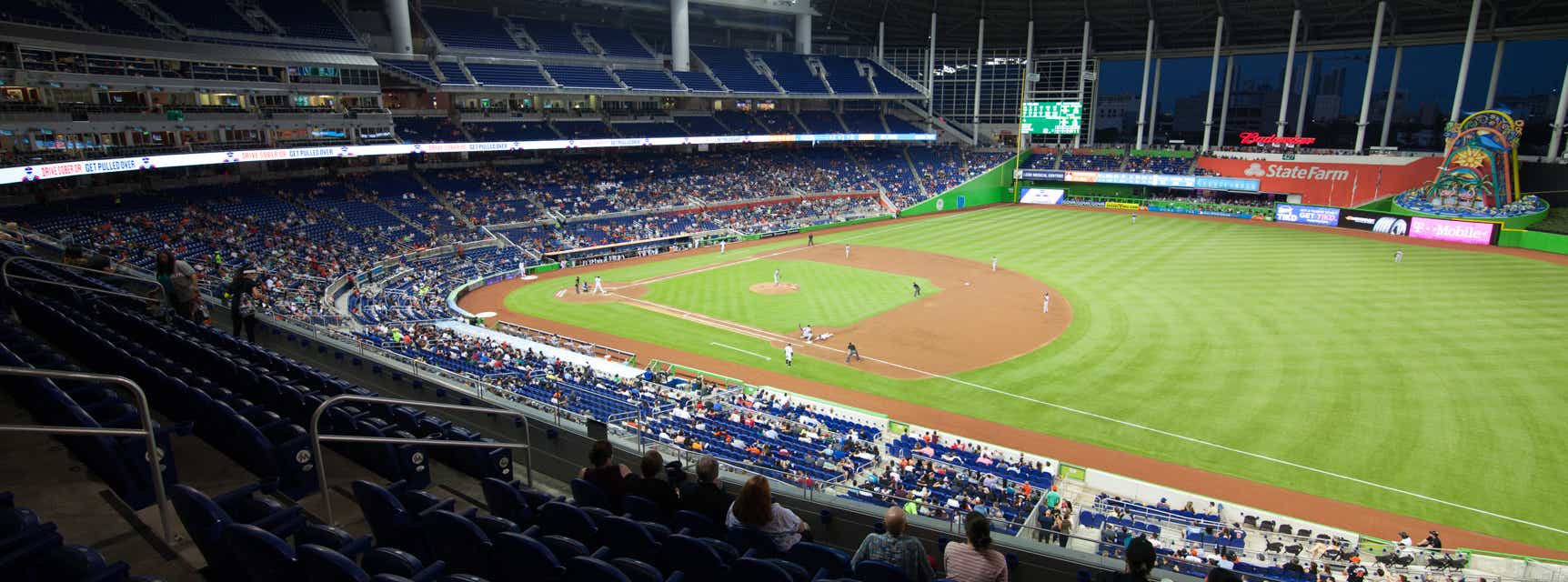 Seat view from Legends First Base