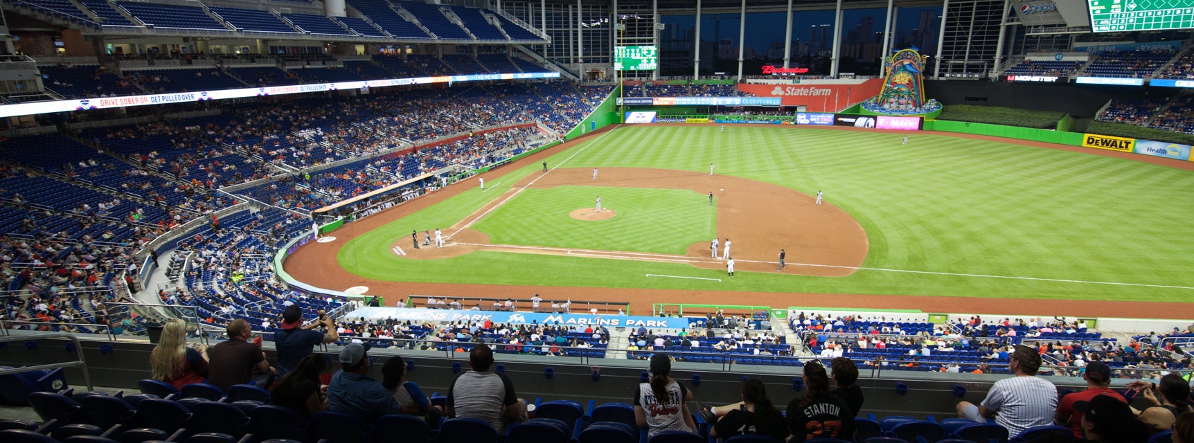 Seat view from Legends Platinum First Base