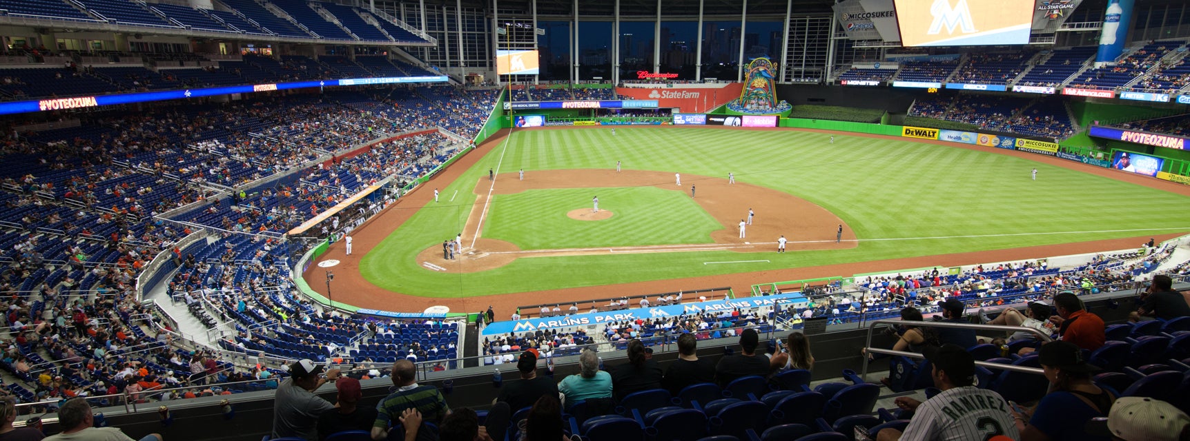 Seat view from Legends Platinum First Base
