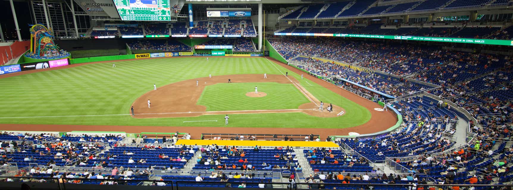 Seat view from Legends Platinum Third Base