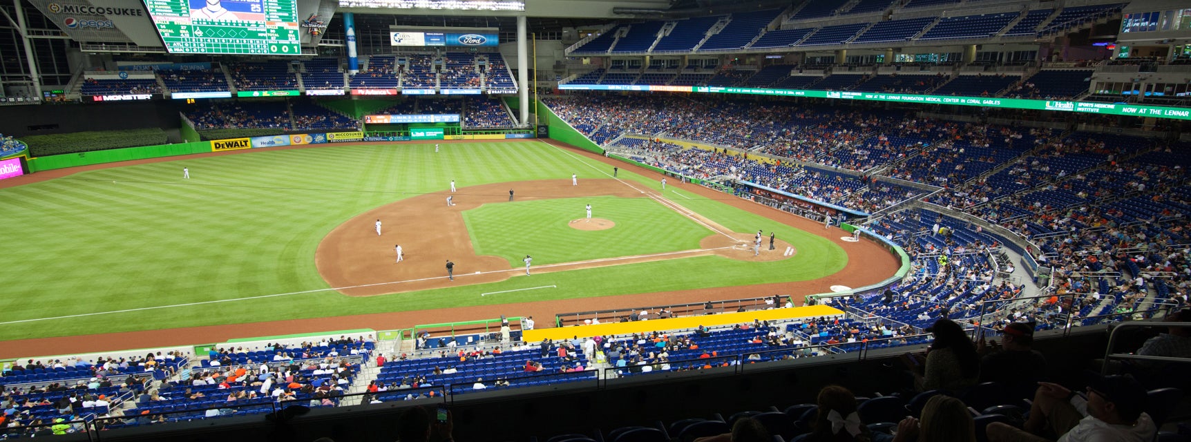 Seat view from Legends Platinum Third Base