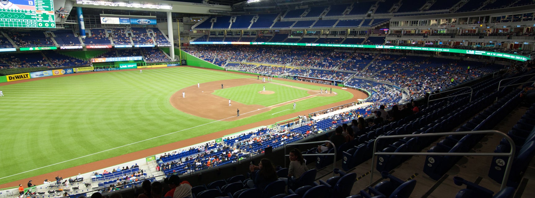 Seat view from Legends Third Base