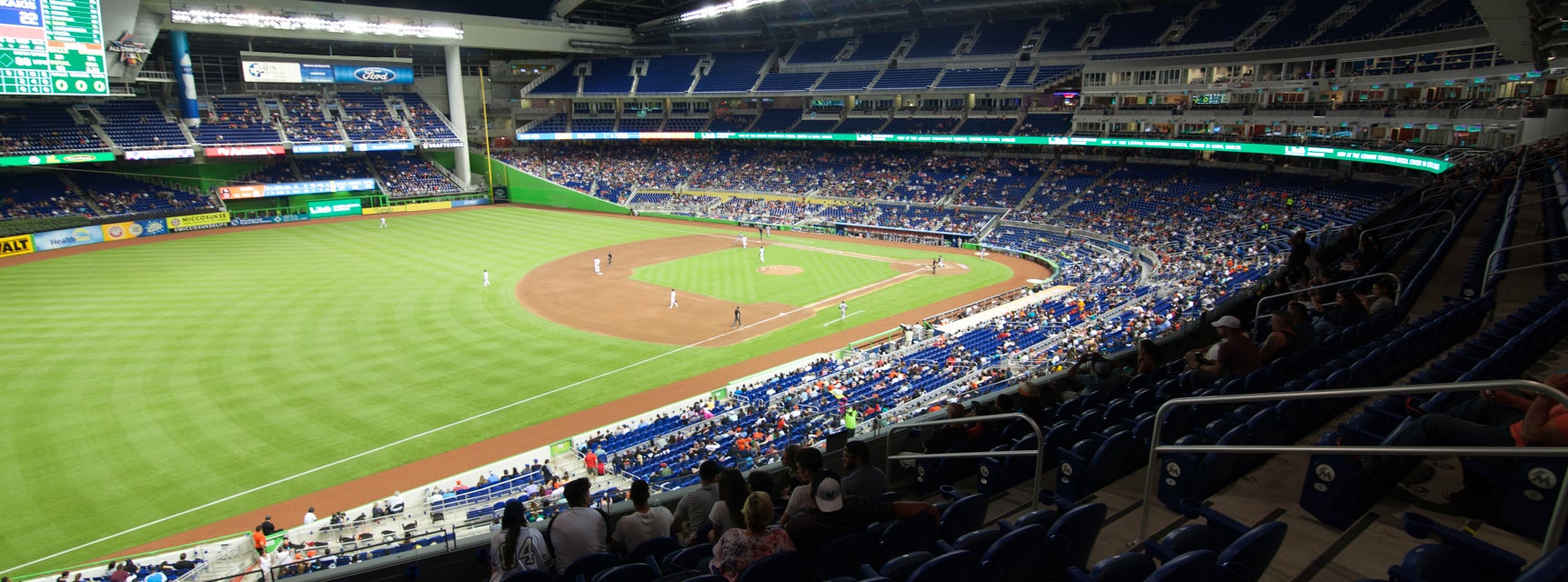 Seat view from Legends Third Base