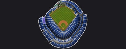 Seat view from Legends LF Corner