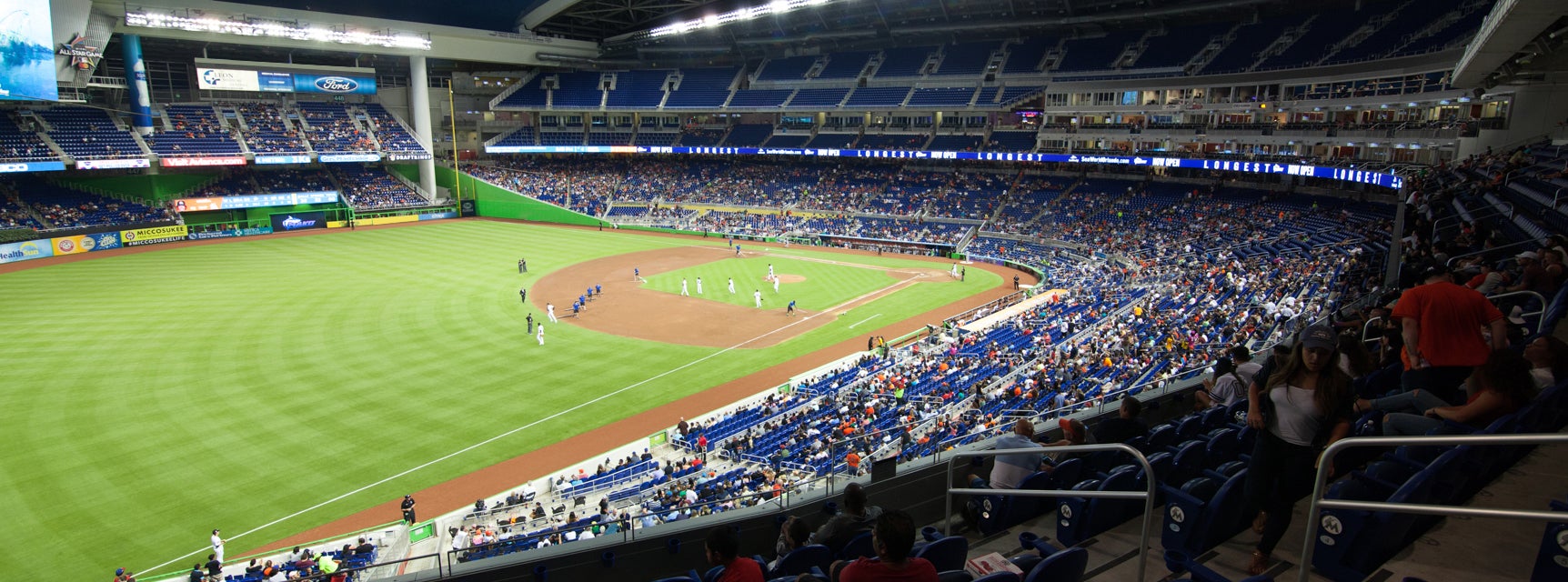 Seat view from Legends Third Base