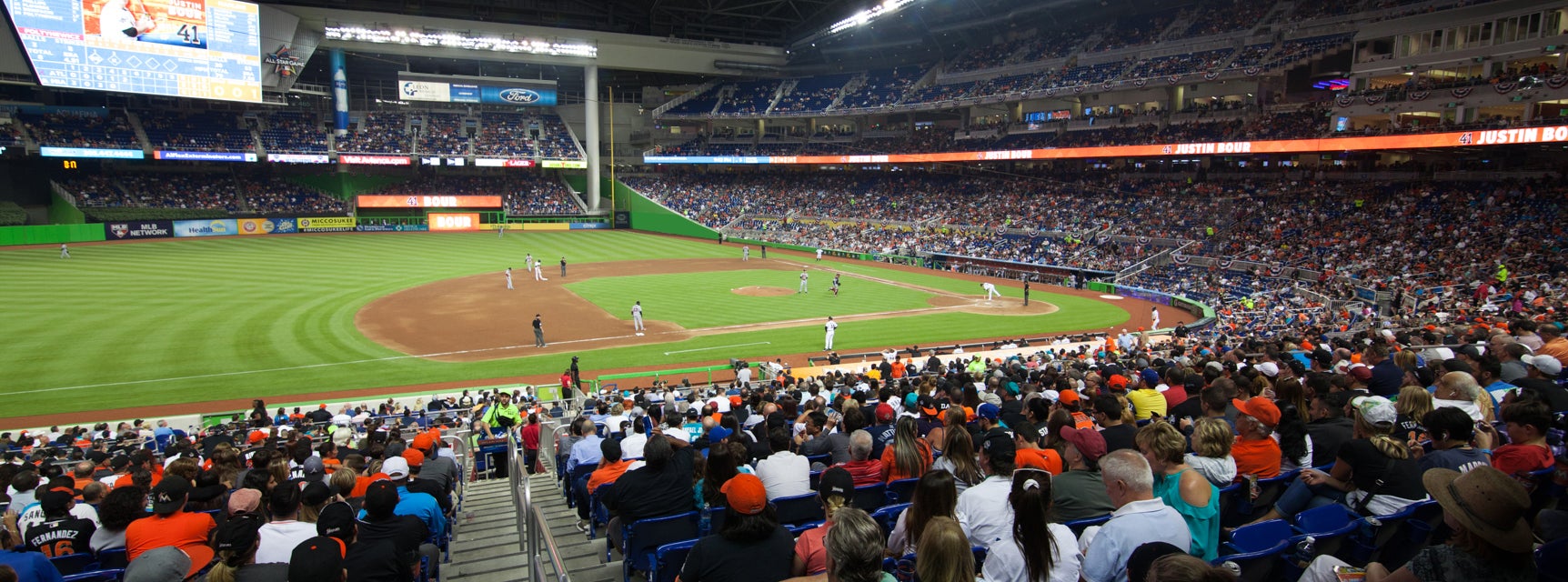 Seat view from Base Reserved B Third Base