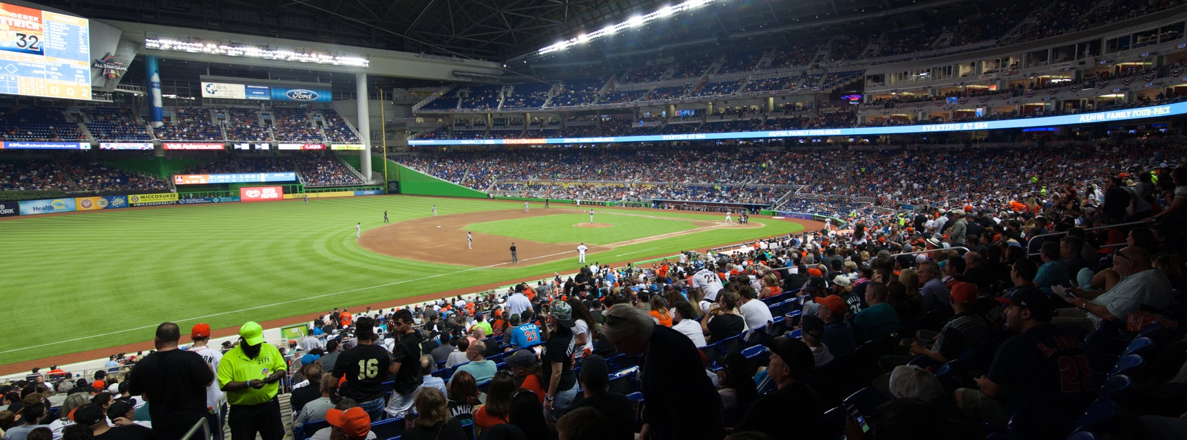 Seat view from Baseline Reserved A Third Base