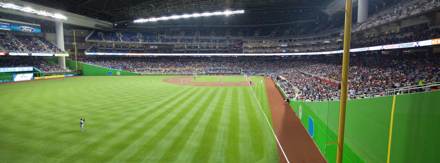 Seat view from Bullpen Reserved First Base