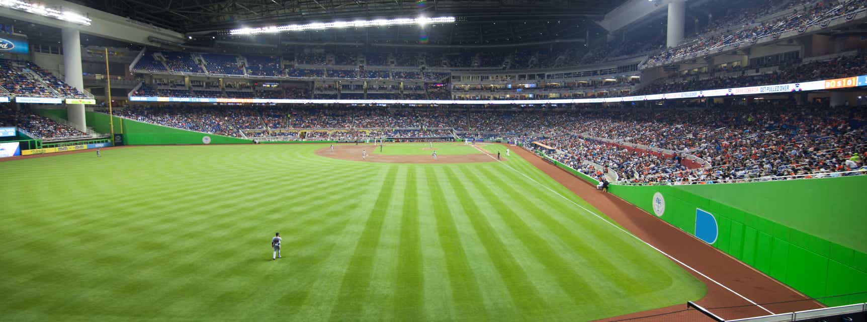 Seat view from Bullpen Reserved First Base