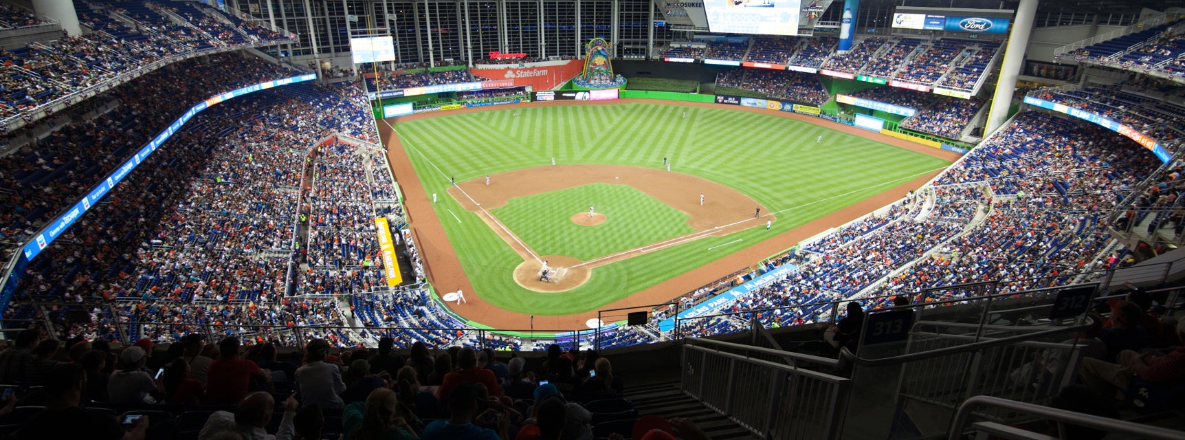 Seat view from Vista Box