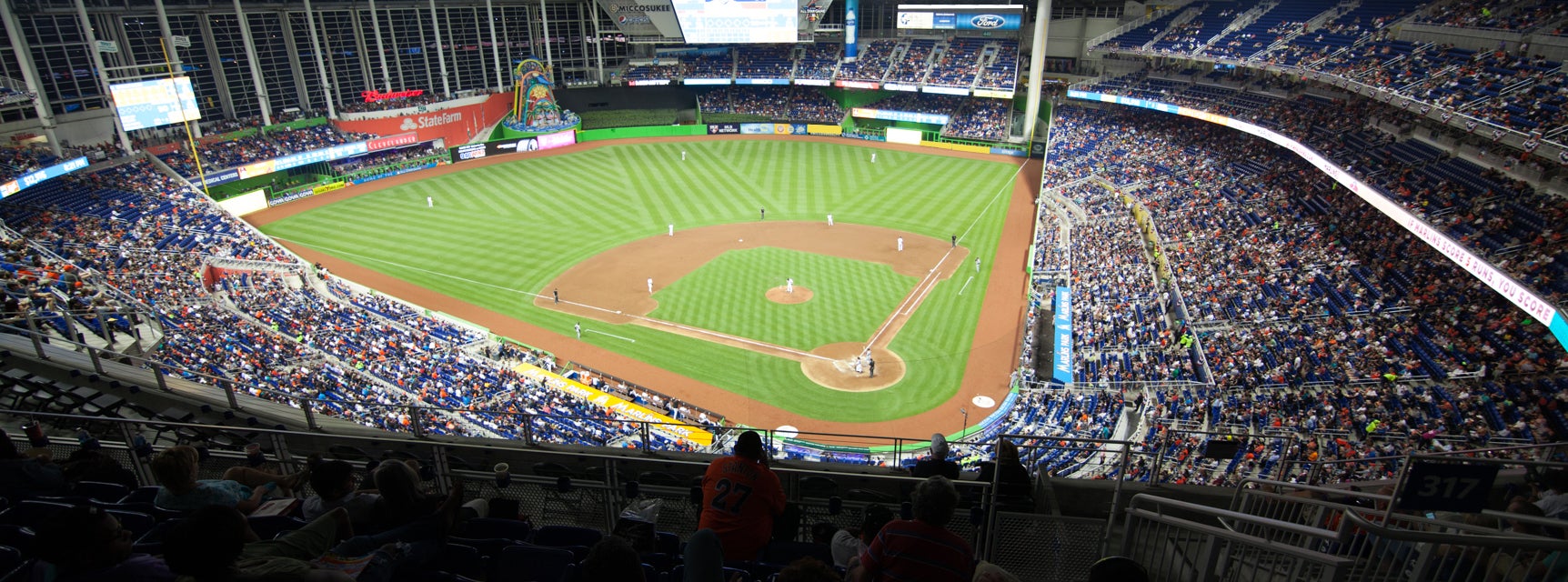 Seat view from Vista Box