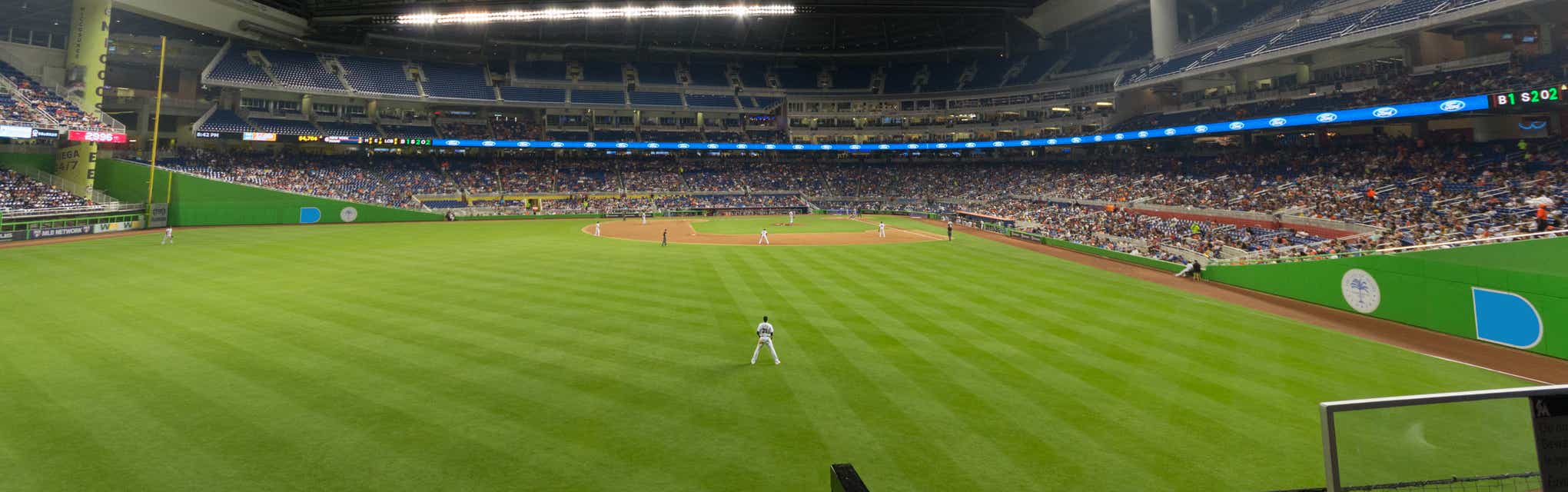 Seat view from Bullpen Reserved First Base