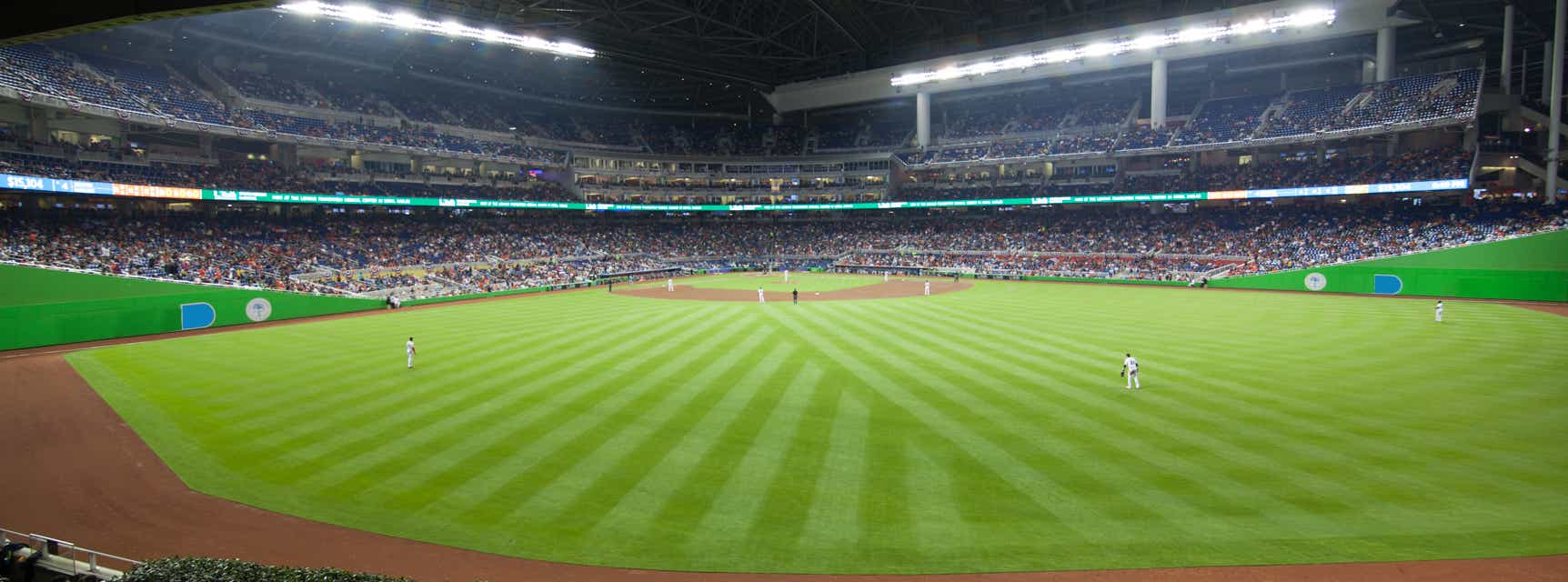 Seat view from Bullpen Reserved First Base