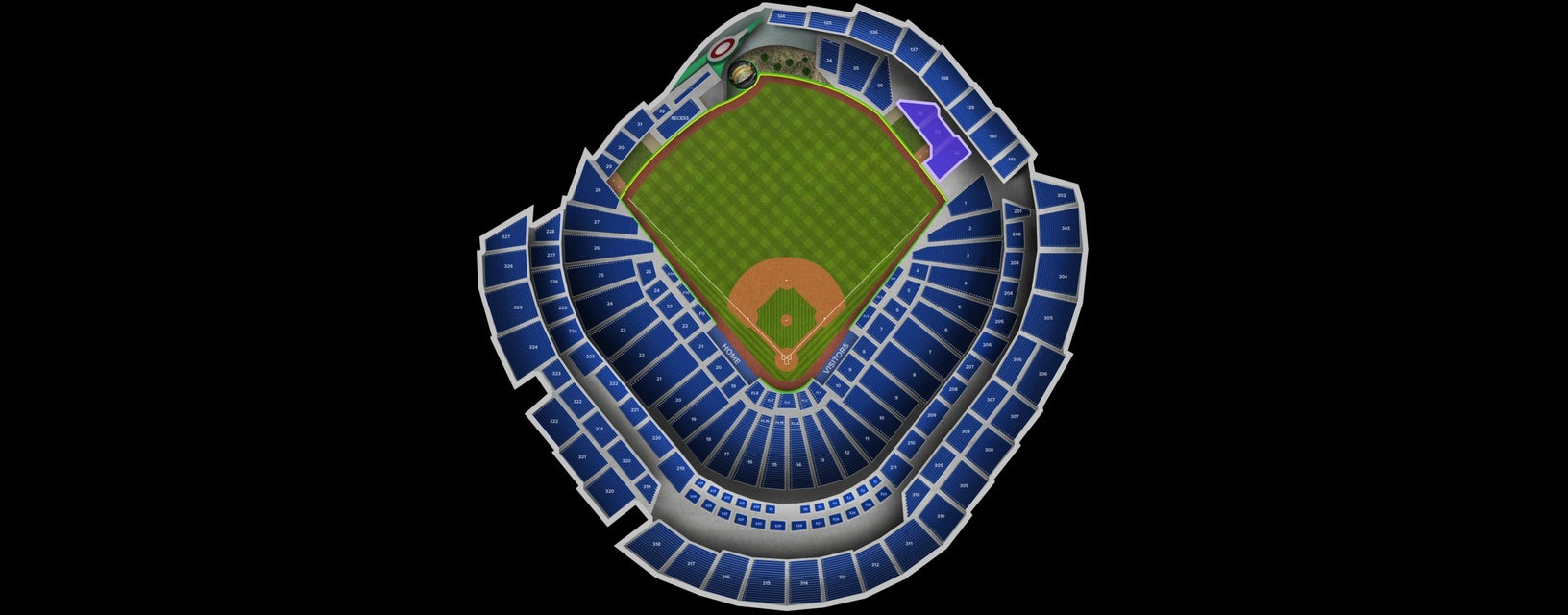 Seat view from Comunidad 305
