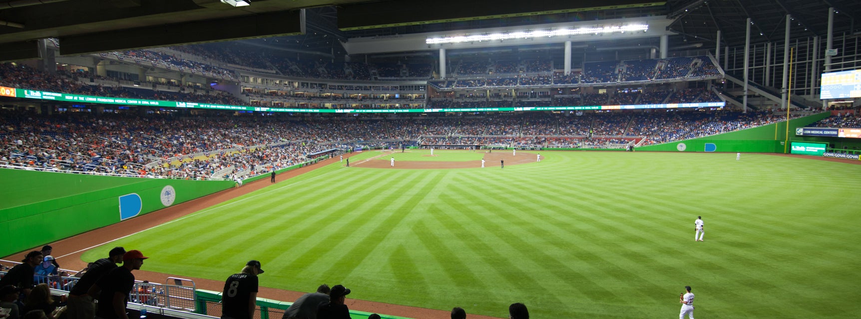 Seat view from Bullpen Reserved First Base