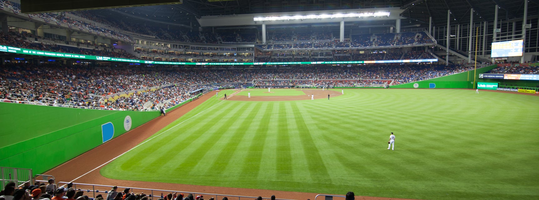 Seat view from Bullpen Reserved First Base