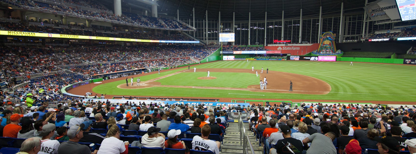 Seat view from Clubhouse Box B First Base