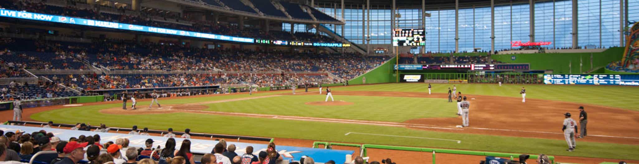 Seat view from Dugout Club A