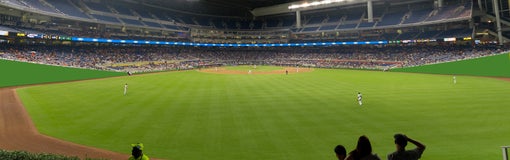 Seat view from General Admission