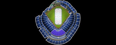 Seat view from Home Plate Box