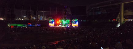 Seat view from Home Plate Box