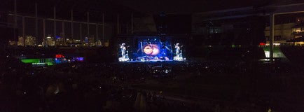 Seat view from Home Plate Box