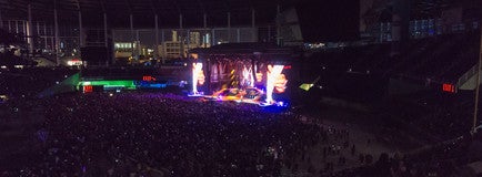 Seat view from Legends Gold