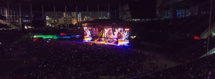 Seat view from Legends Gold