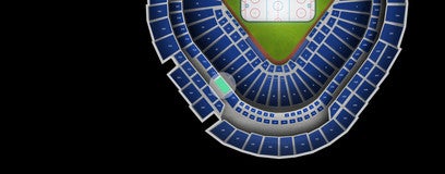 Seat view from Legends Platinum