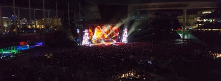 Seat view from Legends Platinum