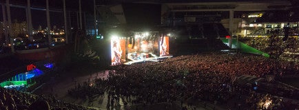 Seat view from Legends Gold