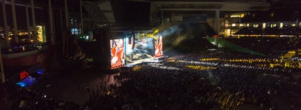 Seat view from Legends Gold