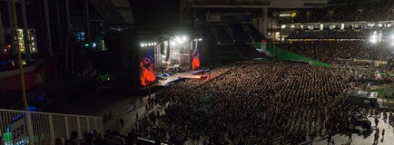 Seat view from Legends Reserved