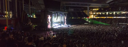 Seat view from Baseline Reserved