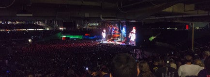 Seat view from Baseline Reserved