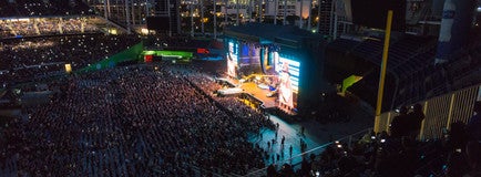 Seat view from Vista Box