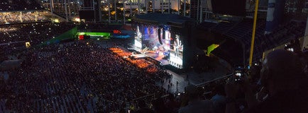 Seat view from Vista Box