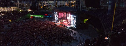 Seat view from Vista Box