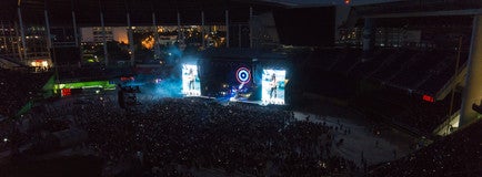 Seat view from Vista Box