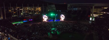 Seat view from Vista Box