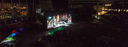 Seat view from Vista Box