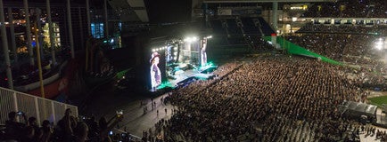 Seat view from Vista Box