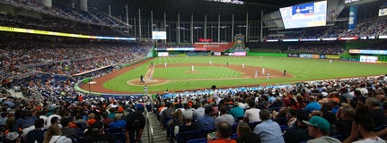 Seat view from Home Plate Box B First Base