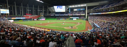 Seat view from Home Plate Box B Third Base