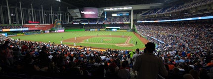Seat view from Home Plate Box B Third Base